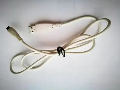Micro USB charger cable 3 ft. long.  New., View more