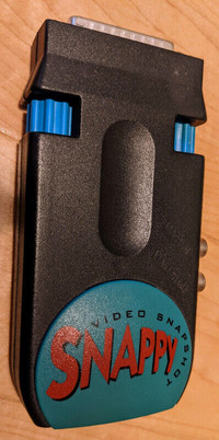Vintage 'Snappy' Video Snapshot Capture Device from 1996.