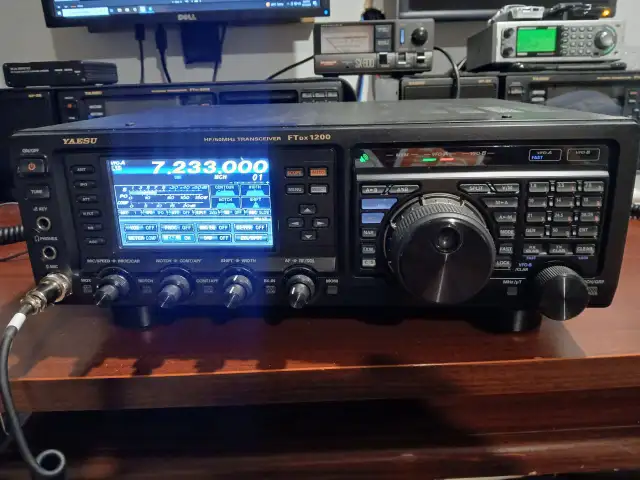 Yaesu FTDX1200 Ham Amateur Radio with Mars mod