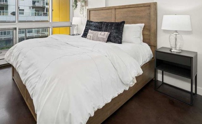 Modern-Rustic Queen Bed – Harvest Brown | Beds & Mattresses | Calgary ...