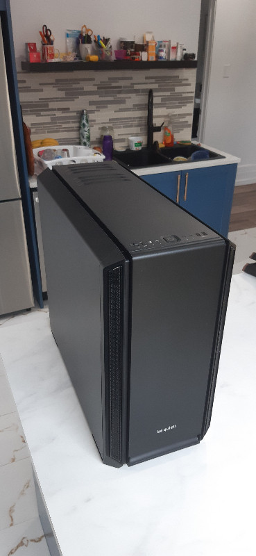 SILENT gamer PC GTX 1650, 16GB mem, 1250 GB SSD dans Ordinateurs de bureau  à Ville de Montréal