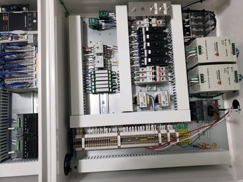 MACHINE CONTROL PANEL DESIGN/WIRING AND PLC PROGRAMMING | Other ...