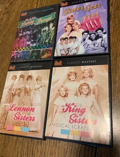 Lennon Sisters, King Sisters ,Sister Acts + 4 DVDS - One Price !, View more