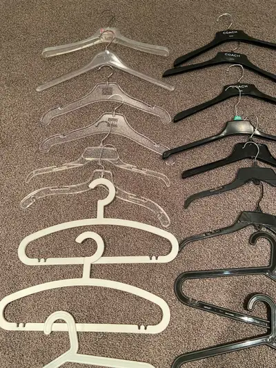 22 Mixed Lot of Clothes Hangers, View more