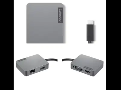 $25 Lenovo USB C Travel Hub Gen 2 (Open Box), View more