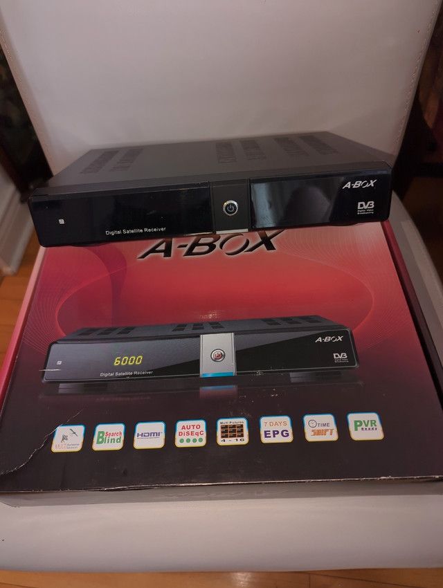 A-BOX DIGTAL SATELLTIE RECEIVER /DVB in General Electronics in Mississauga / Peel Region