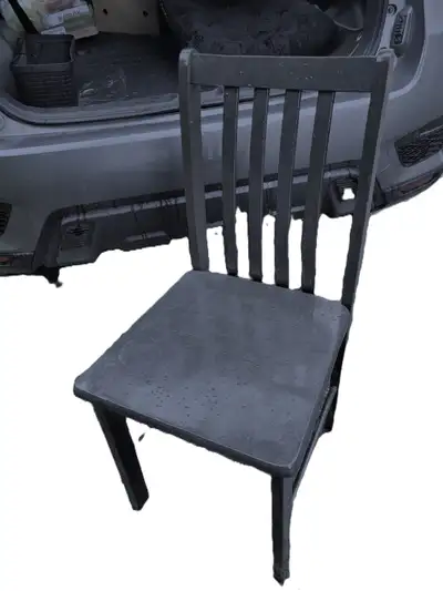 All Solid Hardwood Black Chair, View more