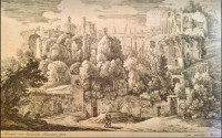 ANTIQUE 1600’s ENGRAVING, HERMAN VAN SWANEVELT, 17th CENTURY