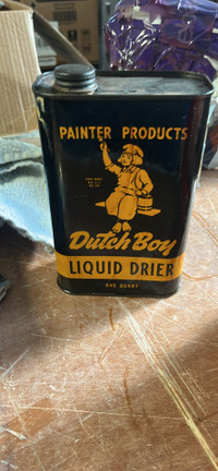 Dutch boy liquid drier one qt - used can 