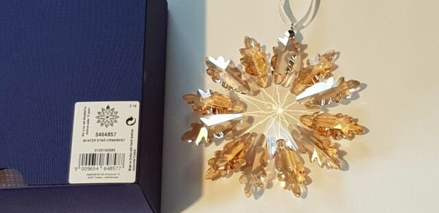 SWAROVSKI CRYSTAL WINTER STAR CHRISTMAS ORNAMENT in Arts & Collectibles in Thunder Bay - Image 4