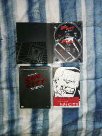 Sin City Special Edition DVDS/Cartoon Book