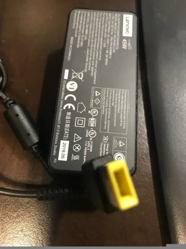 Lenovo Thinkpad 45W 90W ORIGINAL adapter with Yellow Tip in Laptop Accessories in City of Toronto - Image 7