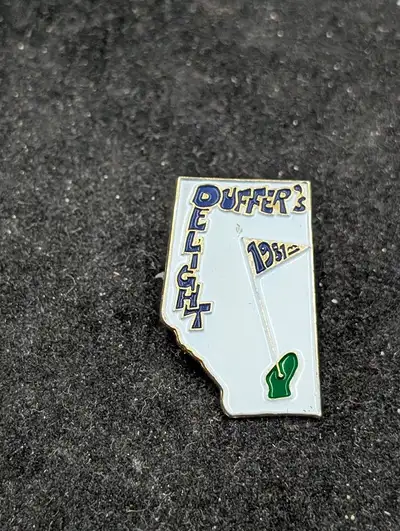 Duffer's Delight Lapel Pin Alberta 1981, View more