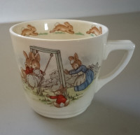 Vintage Rare 1945 Royal Doulton Bunnykins Tea Cup