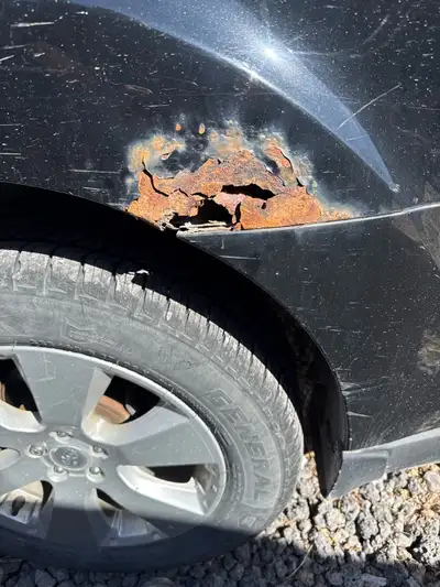 2010 Subaru outback. Car is not safetied. Requires rust repairs to pass safety. Starts and drives ni...