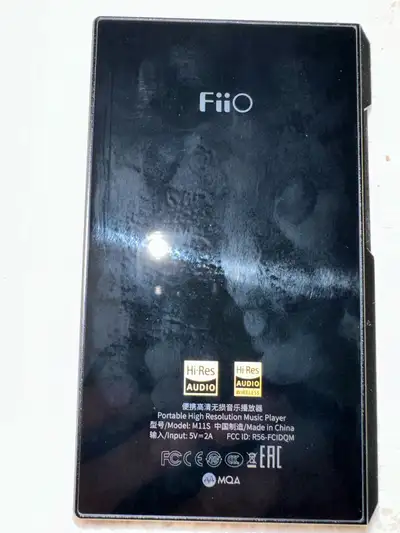 FiiO M11S Hi-Res MP3 Music Player with Dual ES9038Q2M, Android 10 Snapdragon 660, 5.0inch, Lossless...