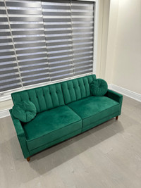 Velvet Sofa (2 Seat/Loveseat)