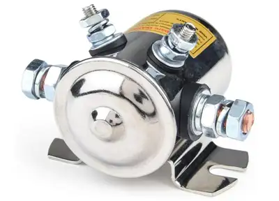 12VDC, Max 300A Continuous Duty Solenoid Relay Nickel-Plating, View more