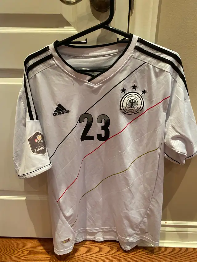 Adidas Germany Euro 2012 Home Soccer Kit – Mario Gomez #23 – S