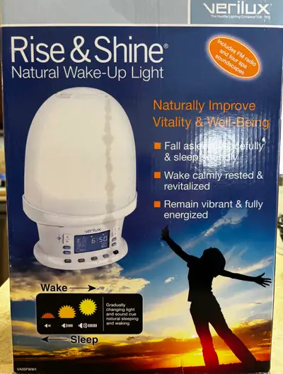 Verilux Rise & Shine Wake-Up Light, View more