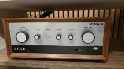 leak 230 stereo amplifier , View more