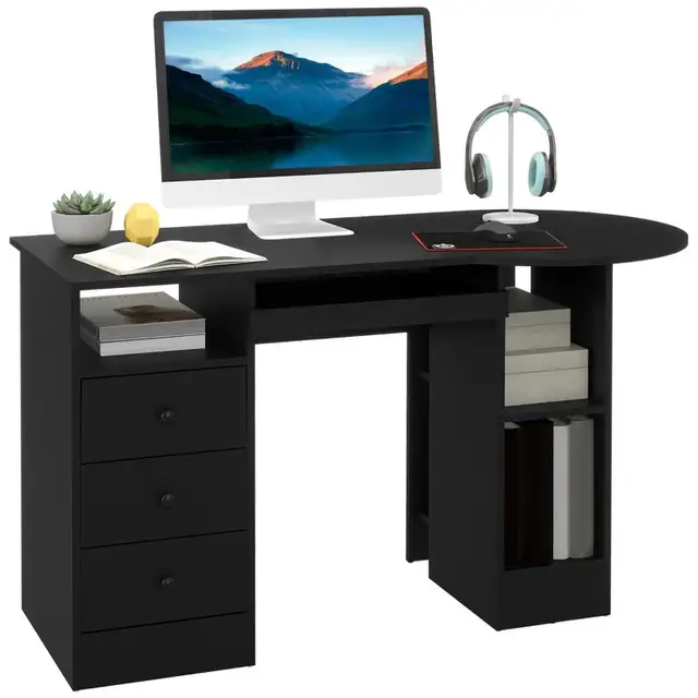 HOMCOM Computer Desk with Storage in Desks in City of Toronto - Image 3