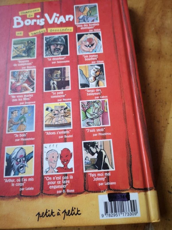 Boris Vian Chansons en bandes dessinées dans Bandes dessinées  à Ville de Montréal - Image 2