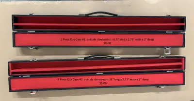Cue stick cases - 2, View more
