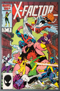Marvel Comics X-Factor #9 October 1986