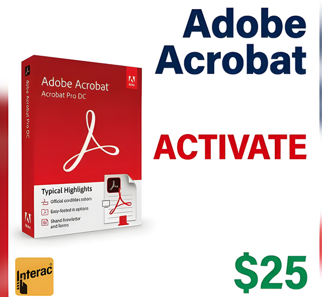 Adobe Acrobat 2020 Pro lifetime