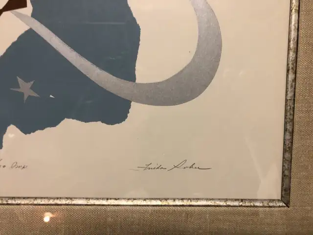 Frieda Sohn  Lithograph "Gemini" in Gallery Frame plus Paintings in Arts & Collectibles in Markham / York Region - Image 6
