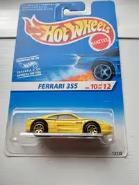 Hot Wheels 1995 Ferrari 355 Variation Gold 7sp rims