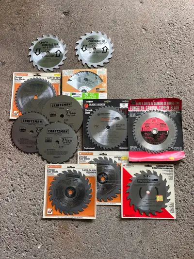 Mastercraft, Black & Decker, Credo 7 1/4 inch Saw Blades, View more