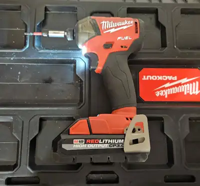 Milwaukee M18 Fuel 1/4" Hex Surge Hydraulic Driver w/High Output, View more