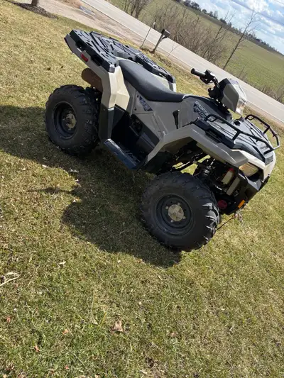 Polaris Sportsman 570. ATV has heated hand and thumb warmers and winch . Has less than 900km. Has ju...
