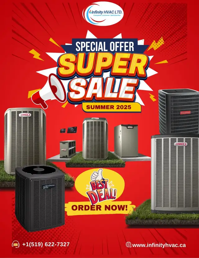 ️ Stay Cool This Summer – A/C Sale & Service by Certified HVAC62866659591299122