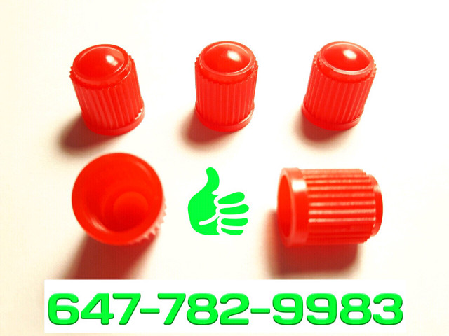 ★HIGH QUALITY WHEEL RIM TIRE air valve stem caps COLOUR $3 set 5 in Other Parts & Accessories in City of Toronto - Image 3