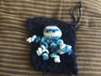$29. Baby Shower Birthday Gift Cotton Octopus & Pouch
