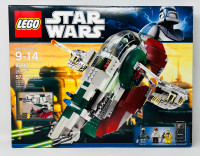 New Lego Star Wars Slave 1 Set 8097 - Boba Fett - Factory Sealed