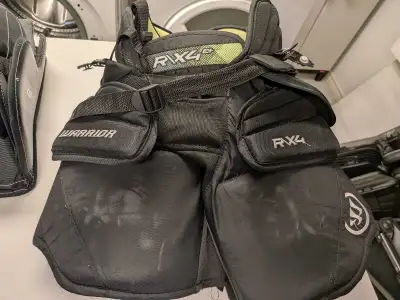 Warrior RX4 JR S/M goalie pants , View more