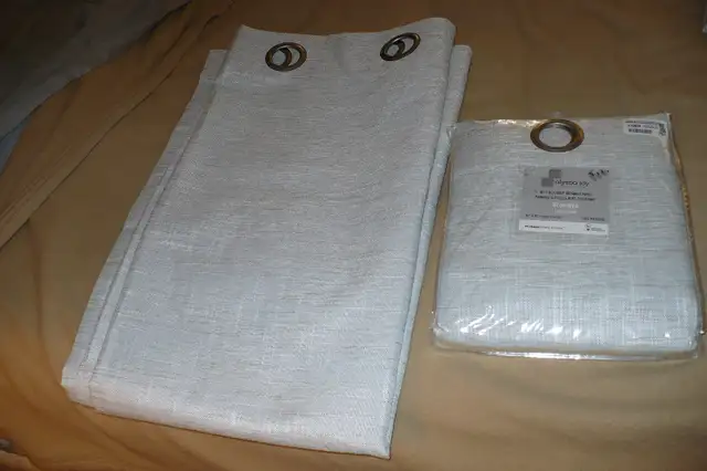 drapery grommet style panels