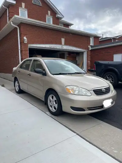 2007 Toyota Corolla For Sale Excellent condition Everything works as it should Extremely clean insid...