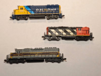N scale Locomotives DCC like-new