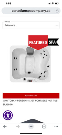 $$SAVE$$.   $1975.00!!!!  BRAND NEW hot tub