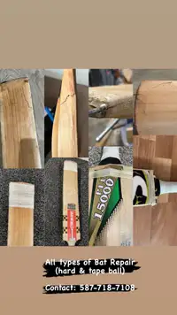 Cricket bat repair
