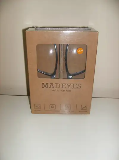 2 New Pair Blue Light Reading Glasses 3.50 (Sealed Box), View more