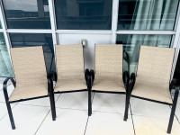 Brown outdoor Chairs (4-Pack)