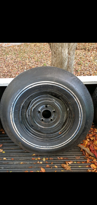 This is for NEW NEVER USED! NOS Goodyear H 78 - 15 Tire. Custom Cushion Polyglass 4 ply. Load Range...