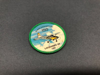 Vintage Jell-O Airplane Coin #150 Lockheed 60 1959