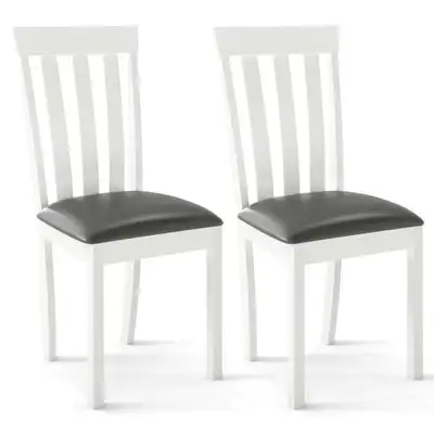 2 Pack Upholstered Wooden Dining Chairs, View more